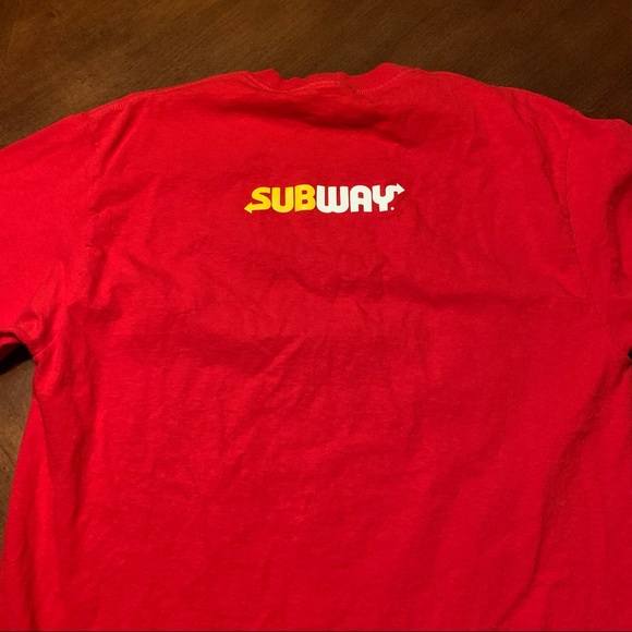 Subway Restaurants Christmas Holiday T-shirt - Picture 4 of 5